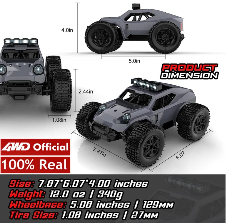 2WD Remote Control Toy RC Car