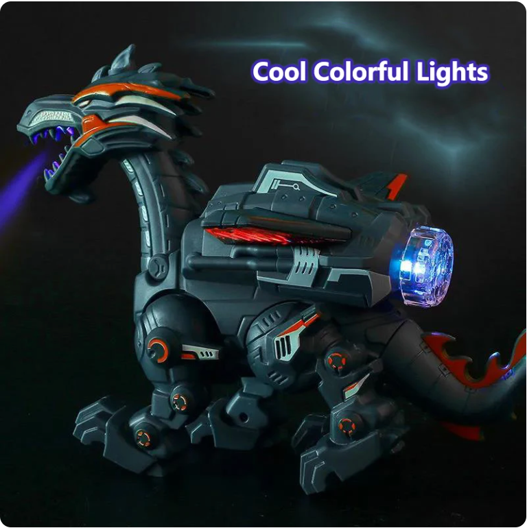 Light Up Color Smoking Dragon